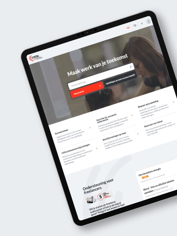 Syntra AB - personalisatie