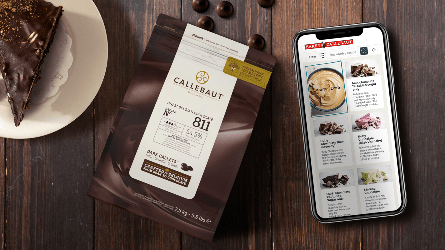 Iphone mock up callebaut